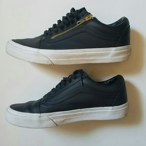 Vans Black Leather